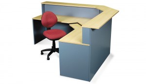 Ecotech Corner Workstation Reception Unit. Modular. Various Sizes